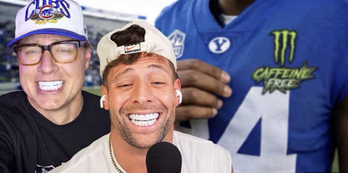 JoeyMulinaro's tweet photo. New these guys! getting fake teeth

🍻Mel’s best: underrated nights 
⛽️finding sponsors for CFB conferences
🎬watching movies with ur girl 
🏠room breakdown at house party 

📺Subscribe: https://t.co/g8FYZcHvgL

🎟️See us in NYC 9/1: https://t.co/ZXIxAnzLTa https://t.co/Fd3E2XhMeG