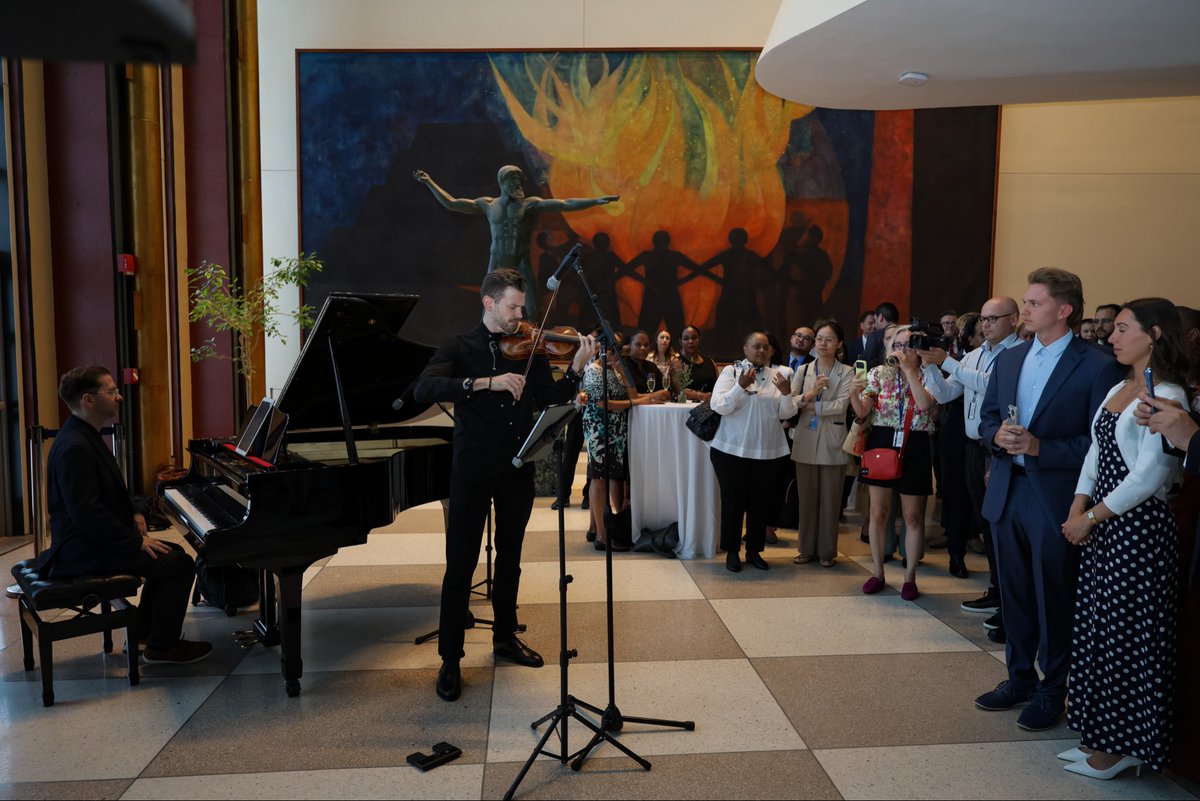 SlovakiaUNNY's tweet photo. Slovakia officially launched its candidacy for a non-permanent seat on the UN Security Council in 2028-2029 in New York 🇸🇰 🇺🇳

Many thanks to everyone who joined us last night. Together we are building #Peace based on #Respect #Dialogue #Stability. https://t.co/eoOUZ93opm