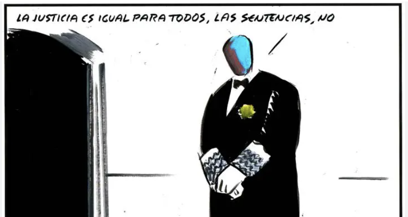 geografiando's tweet photo. Serie: ¡LA JUSTICIA ES LA MISMA PARA TODOS! 
1.-
(Ver antes el texto de la imagen entresacado de la sentencia). Otra vez la acusación al “entorno”. Pero para estos jueces, si el hermano no ha pedido que se cree el puesto de trabajo lo ha hecho alguien de su entorno https://t.co/3Y1uZPx8w7