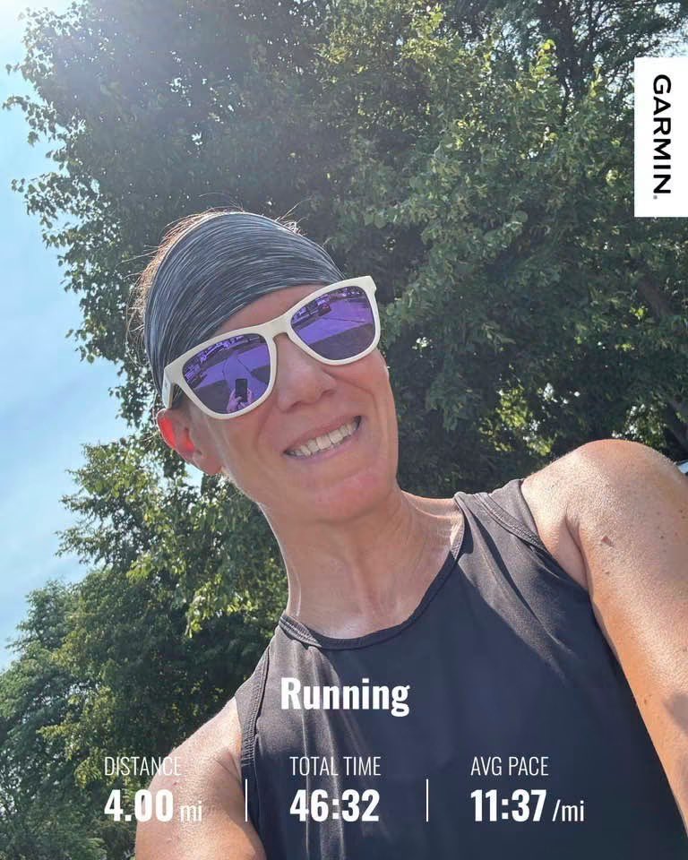 kc_run_coach's tweet photo. Solo runs for us today. I had to fast for some bloodwork this morning so hubby ran before work and I got out right after my appt. Already heating up out there! โ๏ธ
#running #medalchasers #tuesdayrun #summerrunning https://t.co/mDba10d4XD