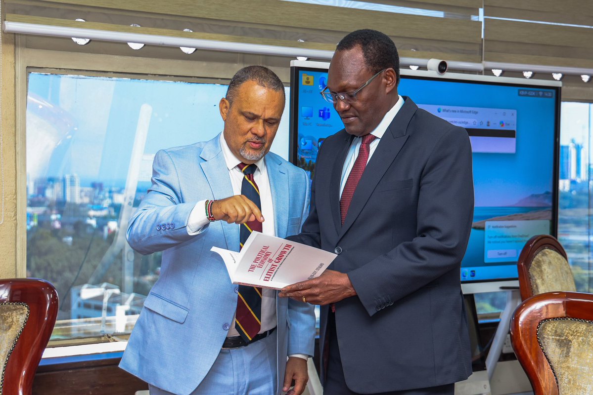 DrChrisKiptoo's tweet photo. The youth constitute the largest segment of Kenya’s population and represent one of our country’s greatest assets, presenting us with a tremendous opportunity to drive innovation, productivity and economic growth.

Hosted Dr. Jean-Luc Stalon, UNDP Resident Representative in Kenya and Carole Kariuki, Chief Executive Officer of the Kenya Private Sector Alliance (KEPSA), at the National Treasury for an update on the progress of the https://t.co/uGOUIBtg7c Youth Employment Programme. 

The Programme is a strategic partnership between the Government, UNDP and the private sector that equips young people with market relevant skills, workplace experience, professional networks and employment opportunities.

The Government will continue to implement strategic interventions, including the National Youth Opportunities Towards Advancement (NYOTA) Programme and the https://t.co/uGOUIBtg7c Youth Employment Programme to expand employment opportunities.