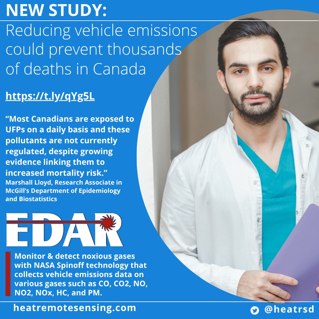 heatrsd's tweet photo. Cleaner transportation could prevent more than 3,600 premature deaths in Montreal &amp; Toronto by reducing ultrafine particle pollution in vehicle exhaust. Because of their small size, they can penetrate deep into the lungs and bloodstream https://t.co/Xh1ee289cR https://t.co/Osvf7FVjij