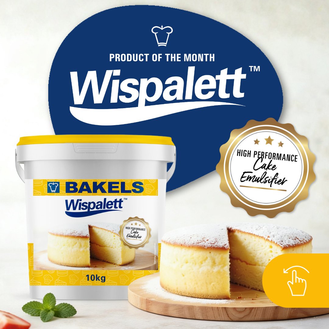 sbakels's tweet photo. Looking for consistent, high-quality baking results? Wisaplett™ is a trusted choice for professional bakers, delivering excellent performance and helping you create beautifully textured cakes with ease.

https://t.co/TKi2NRXJgR

#sbakels https://t.co/F7r9HqaxTS