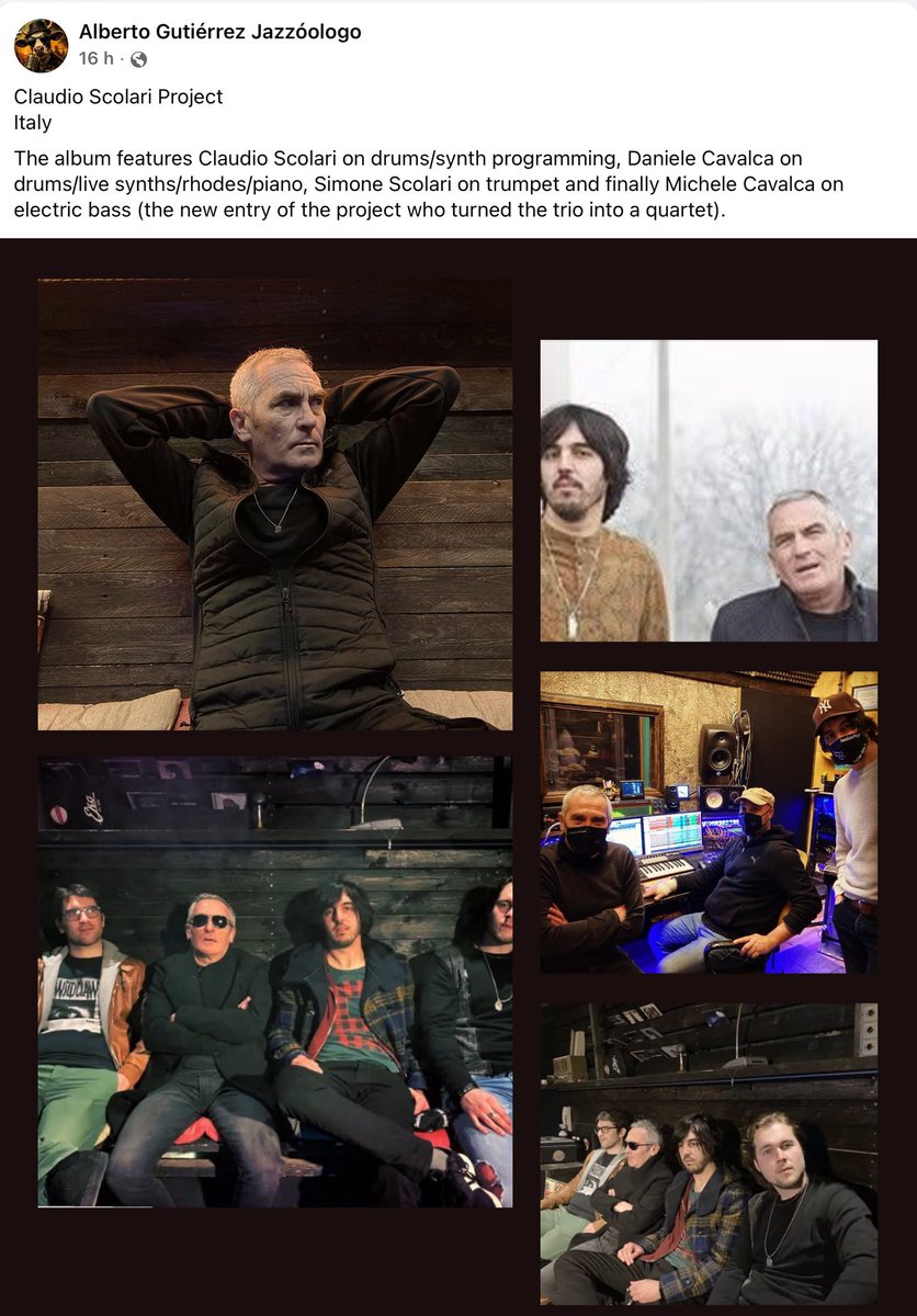 CSPJazzquartet's tweet photo. Thanks so much To Alberto Gutiérrez Jazzóologo. Very exciting about this. https://t.co/3gFwQGlBHU