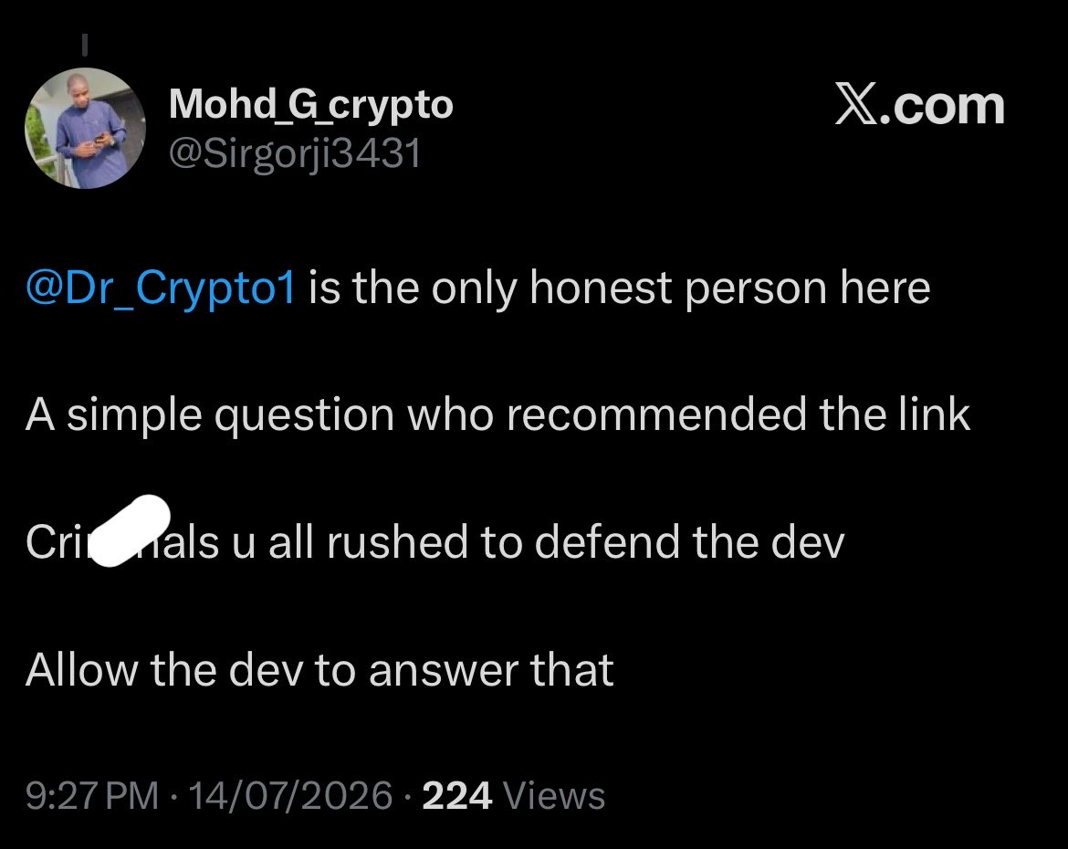 Moreblessing DrCrypto tweet media