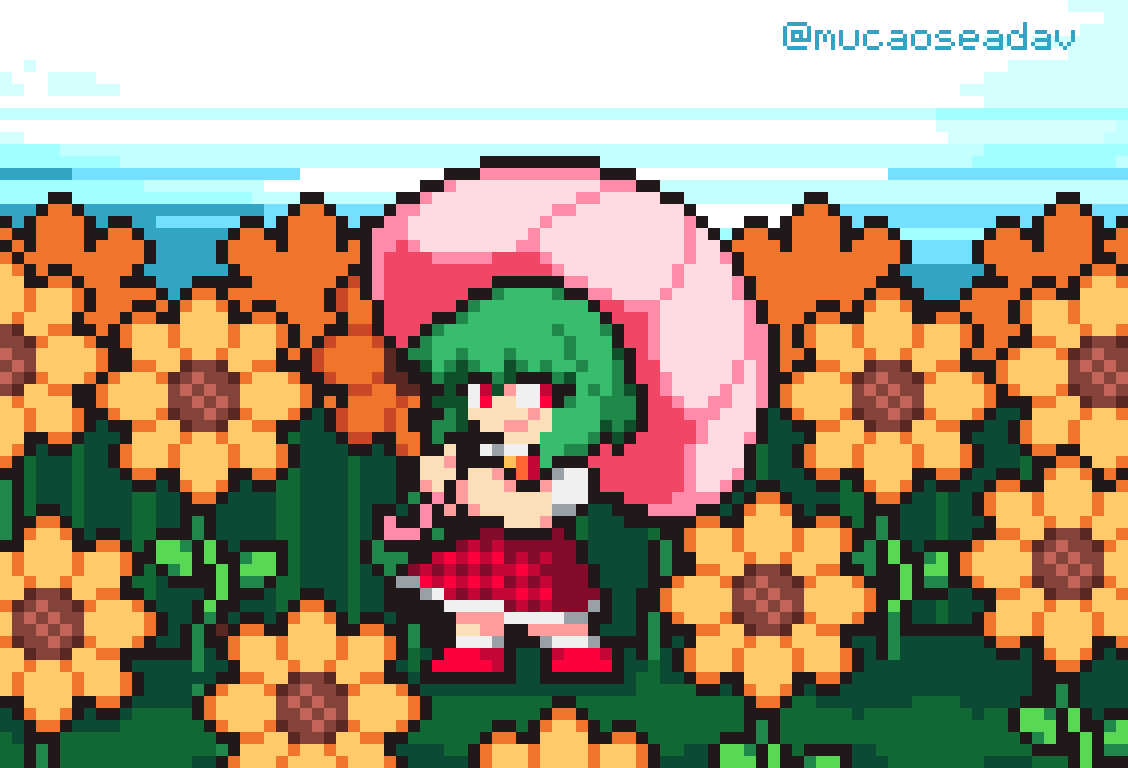 MucaOseaDav's tweet photo. The beautiful flower who blooms my heart.
#touhou https://t.co/n9j9X7Qtuf