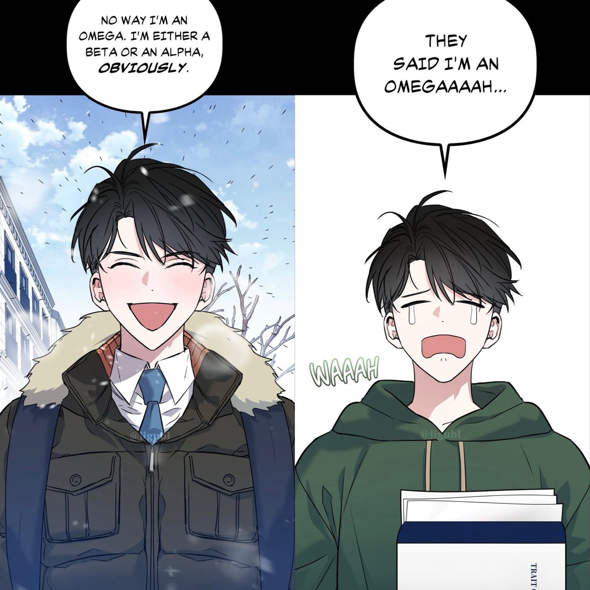jigubl's tweet photo. average omega experience 😭 https://t.co/lGHywY9X71