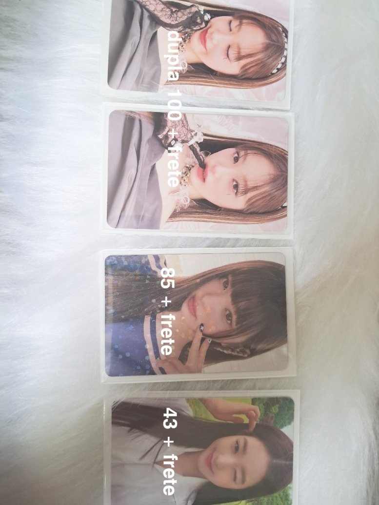 Irohaluvys_'s tweet photo. Venda/Vendo cards Wonyoung
⋆˚𝜗𝜚˚⋆ preço na tela + frete calculado pelo super frete
⋆˚𝜗𝜚˚⋆ não possuo feeadbacks pois é uma das minhas primeiras vendas
⋆˚𝜗𝜚˚⋆ prazo de 1 mês e meio
⋆˚𝜗𝜚˚⋆mais informações venha PV! 

Tags :: photocard frete, Wonyoung, ive, kpop https://t.co/tEHJ6Ggyb8