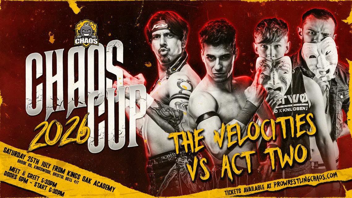 JohnersPNetwork's tweet photo. An awesome show coming this month as we’ll see the @chaos_wrestling Cup taking place,

Already announced 

🎟️ https://t.co/oGJhZdzoCF

@HTTBUCKLE
#wrestling #WrestlingCommunity #podcast https://t.co/8iEXmxABeI