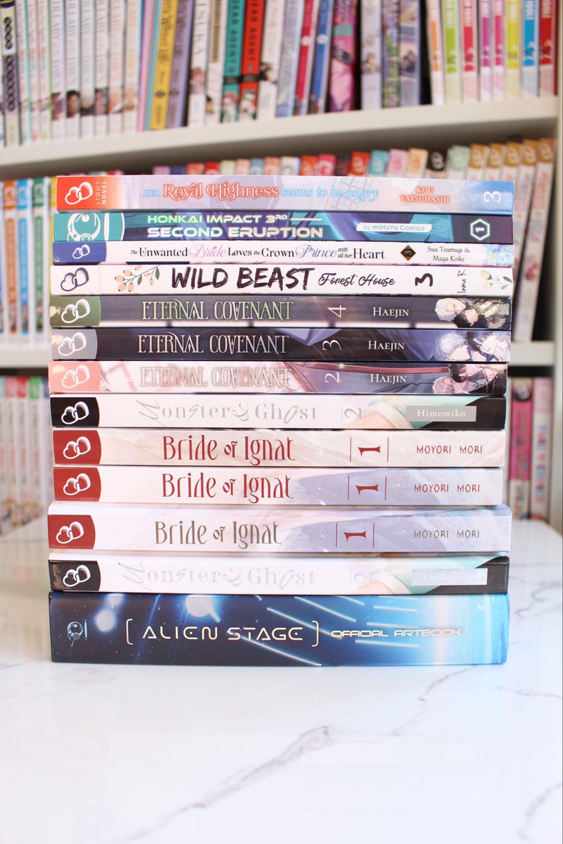 TOKYOPOP's tweet photo. Can you believe we are already half way through the year! 👀

Here’s a mid year wrap up of books we’ve released so far. Do you see any of your favorites? https://t.co/x0Hc9Njn0v