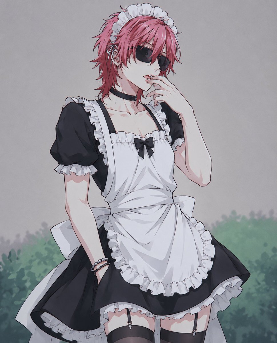 ch3ryp0p's tweet photo. ︶⏝︶ㅤ֪ㅤ︶⏝︶ㅤ֪ㅤ︶⏝︶

— El rosadito si había comprado el traje de maid y no piensa desperdiciarlo. Así que..¿Una ronda o que? —

        ↻ &amp; ♡

︶⏝︶ㅤ֪ㅤ︶⏝︶ㅤ֪ㅤ︶⏝︶ https://t.co/TkUD2PmtC0