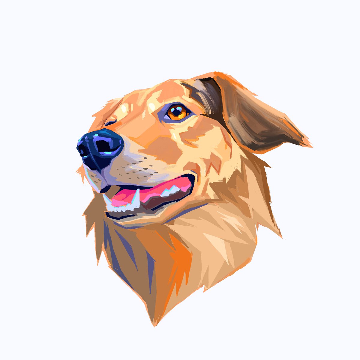 95txny's tweet photo. Tay portrait🐶

#procreate #digitalart #fyp #heavypaint #petportrait https://t.co/EyU2zPbv1S