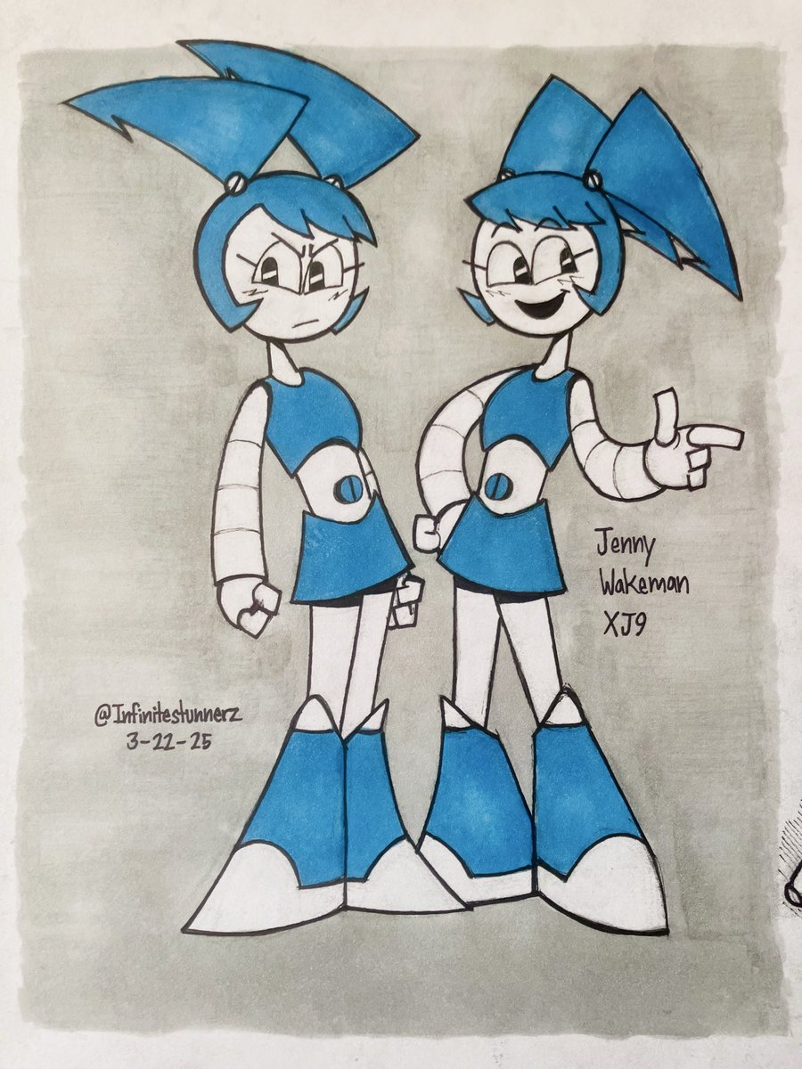 Stunnerzrevived's tweet photo. XJ9/Jenny Wakeman Fanart (2025) https://t.co/o6jexjZkTV