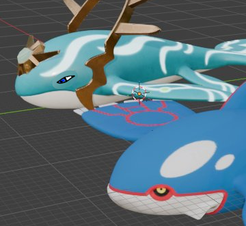 TheFerydra's tweet photo. @Swordblasterr Como fan de Pokémon que creció con la tercera gen, yo solo digo... que siento que si no fuese por los ojos, la gente no los vería parecidos mas allá de "Ambos son ballenas" https://t.co/Cdgrb8QAHb
