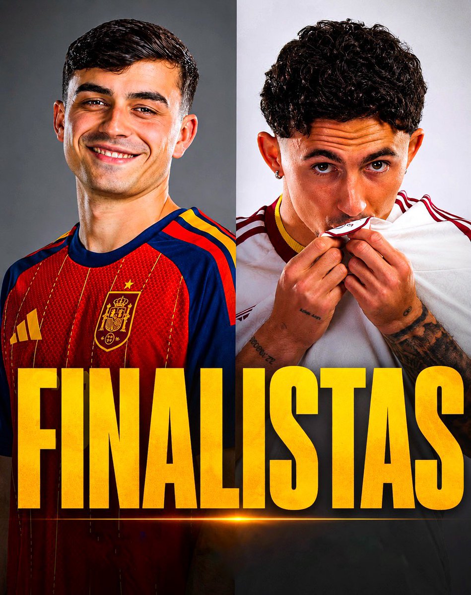 ElNuevoInsular's tweet photo. 😍🇪🇸🇮🇨🔥 ¡HISTOOOOOOOORIA! España APLASTA a Francia 2-0 y los canarios PEDRI y YEREMY PINO replican la gesta de Pedrito y David Silva. Regresan a una final de la Copa del Mundo. Vibes de 2010. https://t.co/LfmkU19pqd