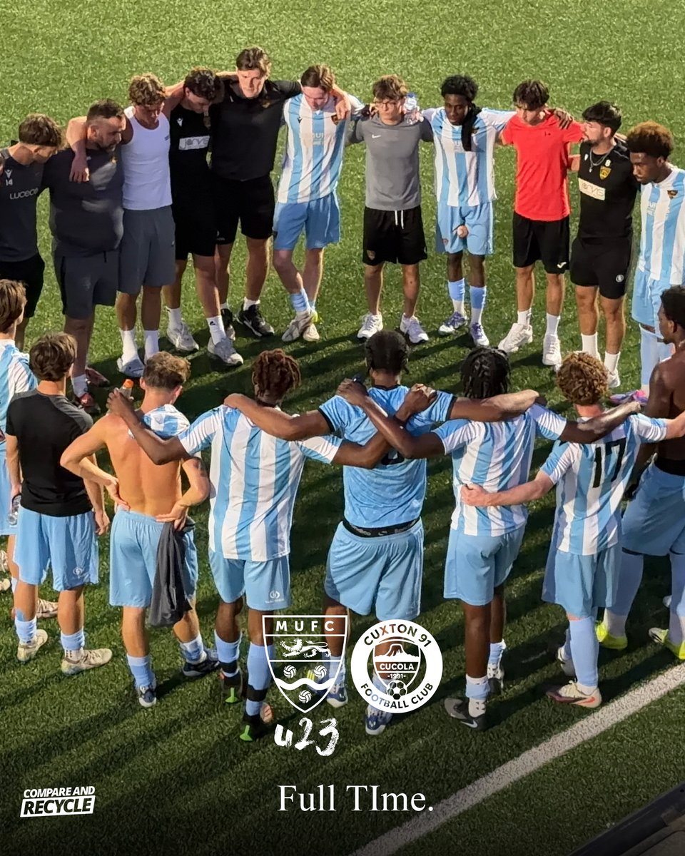 maidstoneunited's tweet photo. Very positive performance from our new look U23 squad tonight. They've beaten Cuxton91 3-1 at Gallagher Stadium. Their first game together and still a lot to learn, but very positive.

You'll have to forgive us on the lack of player names &amp; scorers... We'll get on the case! https://t.co/RqR5zZtt5K