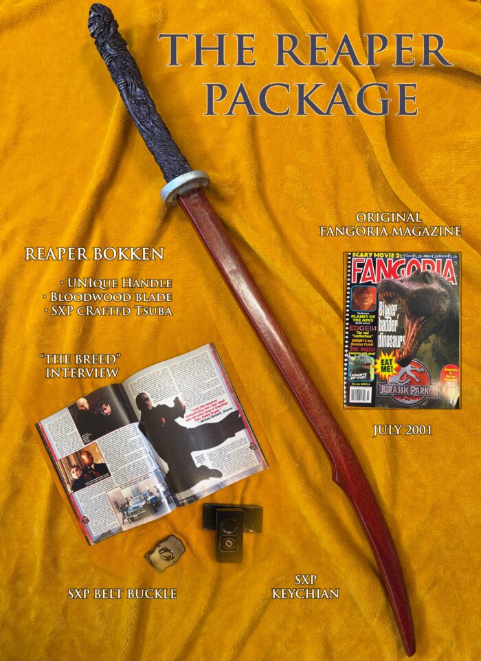 SwordExperience's tweet photo. ARE YOU READY TO BECOME THE FALCON?
The Reaper is waiting. Bid now:
https://t.co/MGRB6eHHWQ
#TheReaper #SwordTraining #BokkenTraining #SwordExperience #MartialArtist #SXP https://t.co/xFzjsuRy6u
