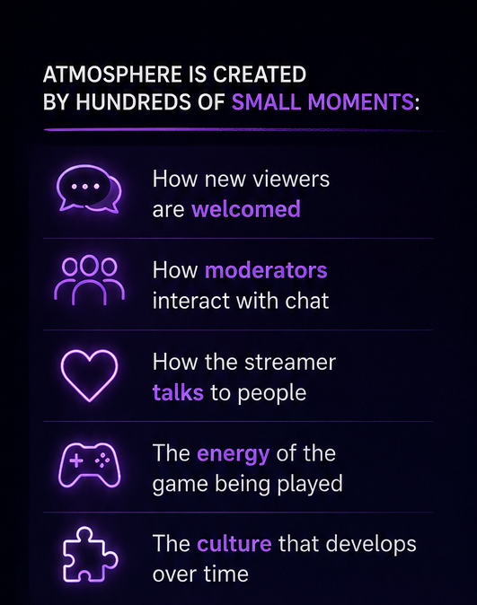 Motivatedtiger's tweet photo. Atmosphere is made out many things. It's something that you just feel to be right or not. There are ways to make it better. Learn more about atmosphere and other streaming tips in my eBook https://t.co/CquwmulrLj #contentcreator #streaming #twitch #streamingtips #createastream https://t.co/b2VStHyXRQ