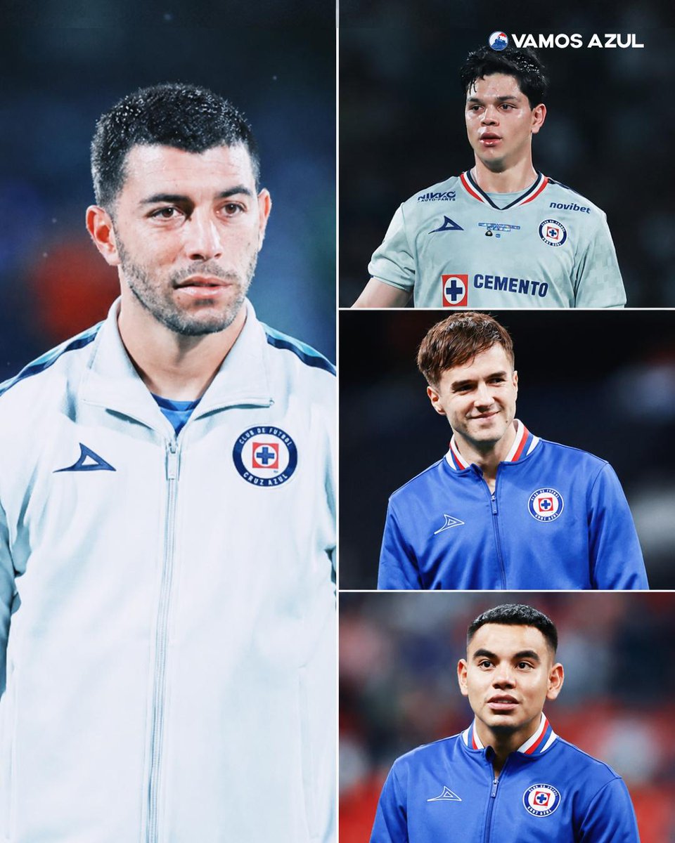 VamosCAzul's tweet photo. 🔀Los reemplazantes de Erik Lira.

✈️Erik Lira tiene muchas posibilidades de dejar Cruz Azul, y Joel Huiqui tiene en claro quiénes pueden reemplazarlo.

💙Charly Rodríguez, Amaury García, Agustín Palavecino y Luka Romero son opciones. https://t.co/B2xcIr7f0K