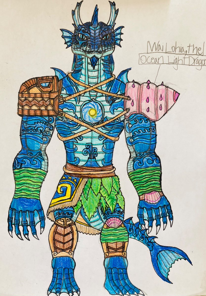 JacobGo96865835's tweet photo. The Ocean Koa Warrior Dragon of Light
Wai Lohia! https://t.co/2dc0jKWIil