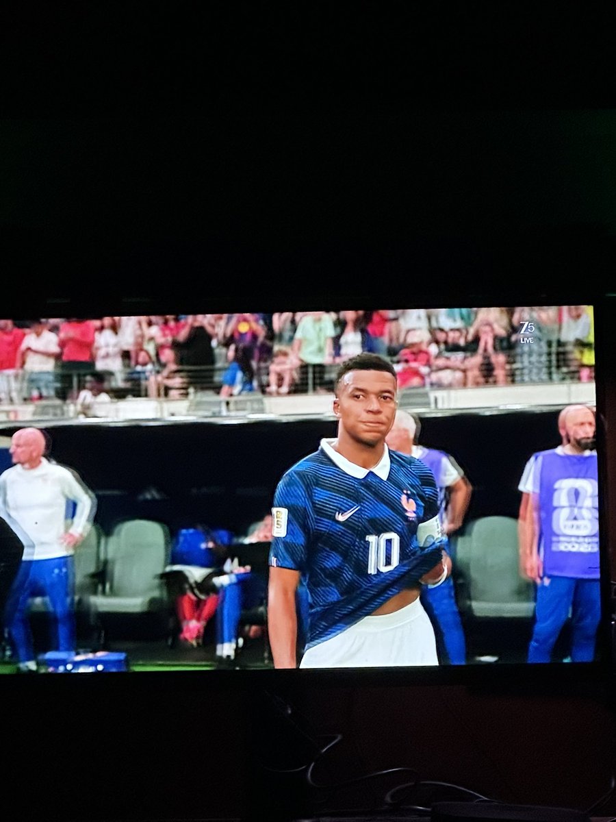 thindpau87's tweet photo. FINALLY SPAIN 🇪🇸 HAS BEATEN OR SAY CRUSHED THE BEST TEAM OF WORLD CUP 🇫🇷 AND CRUISES INTO THE SECOND FINAL OF THEIR FIFA HISTORY #spain  #oyarzabal #france #francevsspain #fifaworld   #spain   #fraesp #FranciaEspaña #EspañaFrancia #FRAESP #fifaworldcup #fifa #mbappe #pedroporo https://t.co/T7K0ridkkk