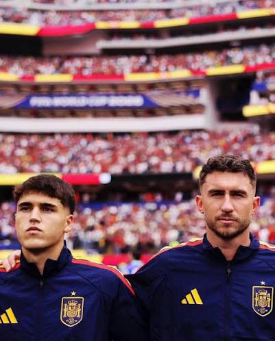 Alpha_Yom's tweet photo. Cubarsi and Laporte have been the best defenders this World Cup along with Cucurella and Porro

They’ve conceded just one goal. I’d have said their closest rivals are Romero and Lisandro but they have conceded more and lack a sync with the fullbacks https://t.co/BhrHDQSTNn