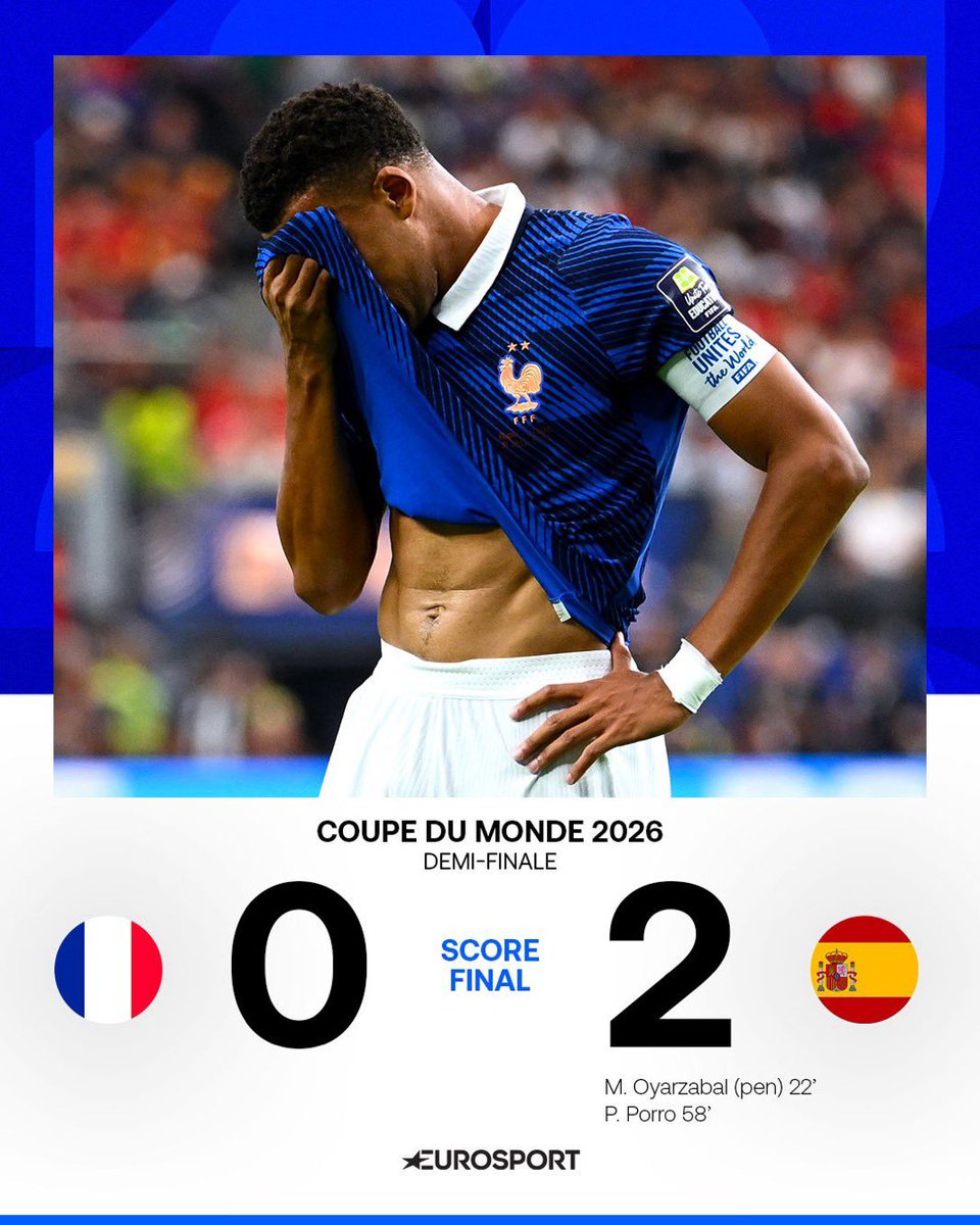 Johnbillb4's tweet photo. Didier Deschamps is a coward. It still doesn't make sense why he dropped Cherki for Rabiot, especially when everyone knew Spain would dominate the midfield.

#FRAESP https://t.co/vt9ILCJANS
