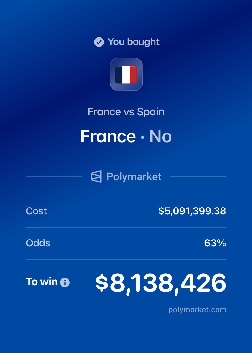 90minutebreak's tweet photo. 😳😳Someone played France 🇫🇷 not to win $5m https://t.co/0YU3SQndyn
