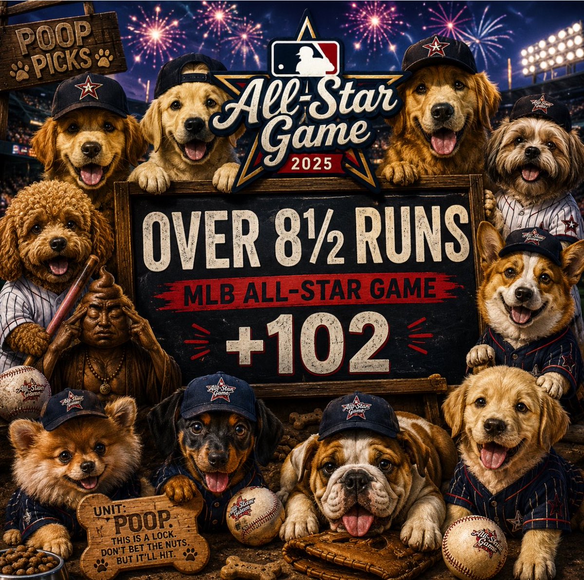GuthRollins's tweet photo. #mlb #allstargame #over https://t.co/MV3uYsGPFE