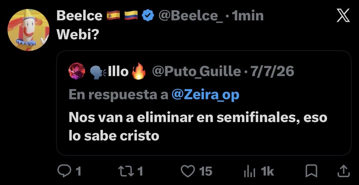 Beelce 🇪🇸 🇨🇴 tweet media