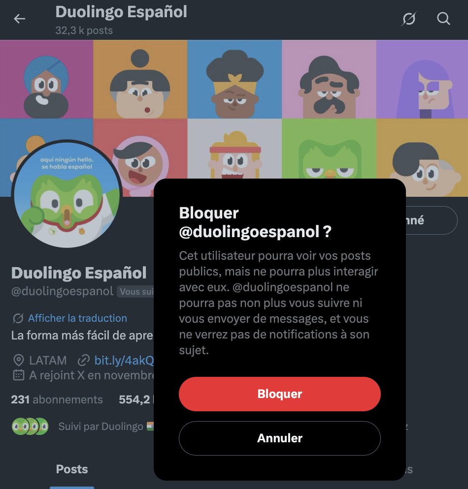 DuolingoFrance's tweet photo. Adiós @duolingoespanol #FRAESP https://t.co/HxRPzqqXQt