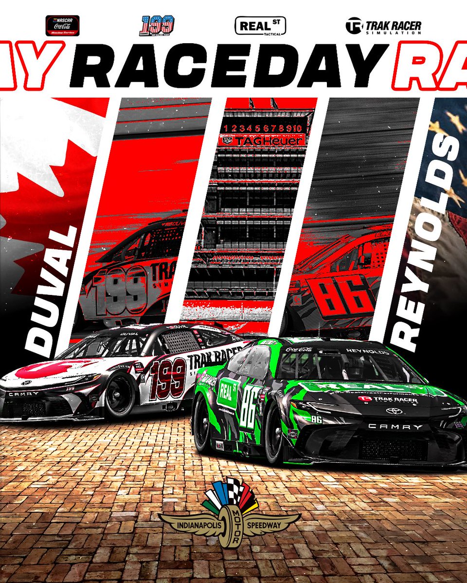 CH199simracing's tweet photo. 🏁 It’s @ENASCARGG Raceday! 🏁
We’re prepped, focused, and ready for battle! 🔥

#simracing #esports #enascar #iracing #simracer https://t.co/oBuVGU0fXn