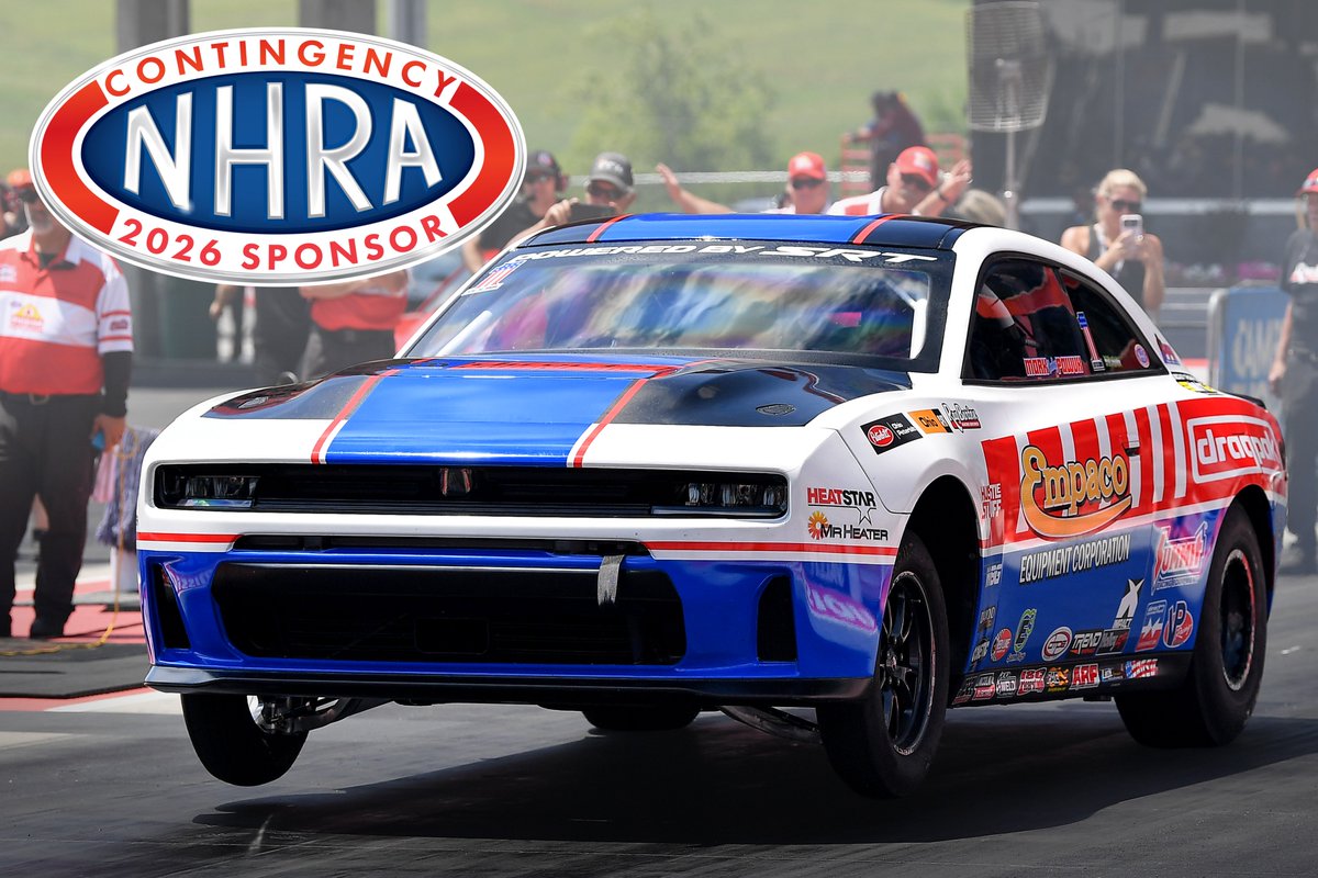 NHRADragster's tweet photo. 🏆The @NHRA Contingency Program continues to grow in 2026 with 10 new partnerships joining the industry's most successful racer rewards program, connecting manufacturers and competitors through performance that pays! https://t.co/1iQI05VgnR #NHRA #DragRacing #Contingency https://t.co/x5JiWAHmJj