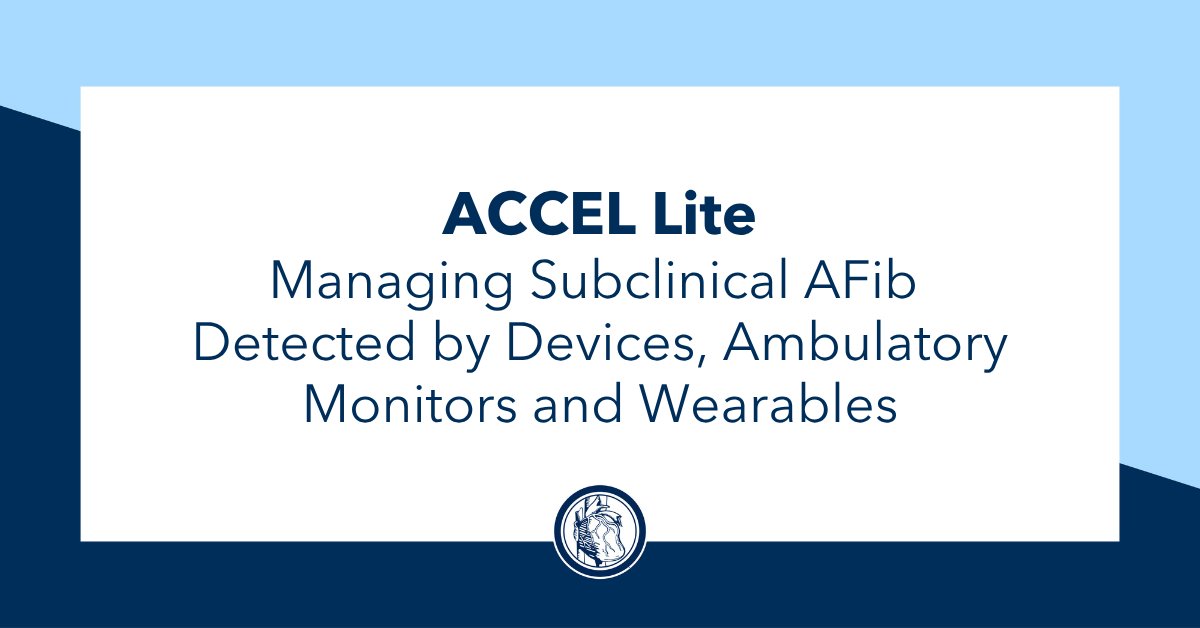 American College of Cardiology tweet media