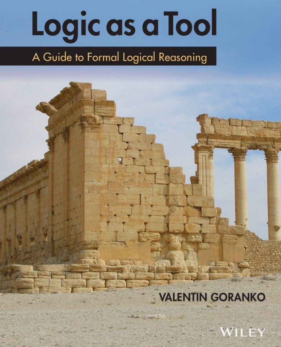 Facundo59204769's tweet photo. Hoy querria recomendar este manual de logica en donde si bien expone los temas que cubre cualquier manual de logica (logica proposicional y de predicados) lo que me gusta esta en que tambien ofrece algunos datos del area que al menos para mi planta el interes en profundinzar. https://t.co/sJZ2OKbFH0