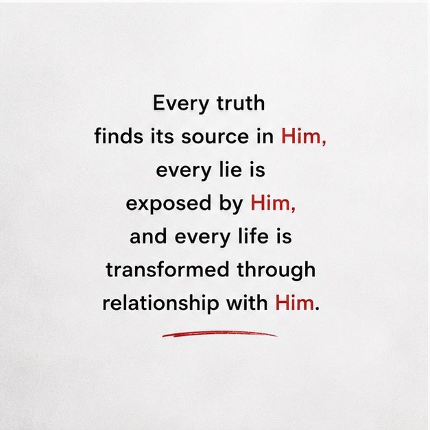 onelifeok's tweet photo. “Truth is not simply correct information- it is the living revelation of the person of Jesus Christ.”

Check out our recent service from 7/12
https://t.co/nIHmiFq6ZR https://t.co/ANBDtmUZF8
