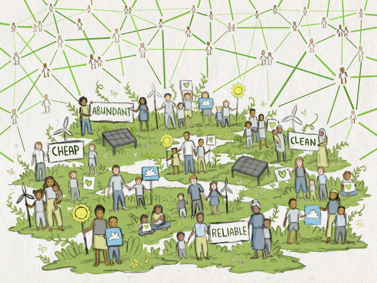 OurKidsClimate's tweet photo. ☀️Energy. Abundant. Clean. Reliable. Renewable. 🌍 ⚡
This is what parents and caregivers around the world are striving for, captured here by Chandra Bocci, Artist-in-Residence for our Clean Energy Campaign Training. 💚
#OurKidsClimate #CleanEnergy #ParentPower #RenewableEnergy https://t.co/e9PwBUdexh