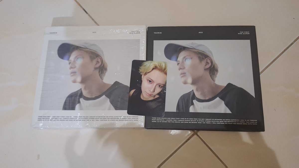 rubyberyll's tweet photo. ACE TAEMIN.
Photocard cuma 1 aja...

Jual SHINee WTS POCA Photocard 샤이니 포카 양도 Album 포카 응원봉 엽서 앨범

Price 450k each. https://t.co/4AIDizFcUp