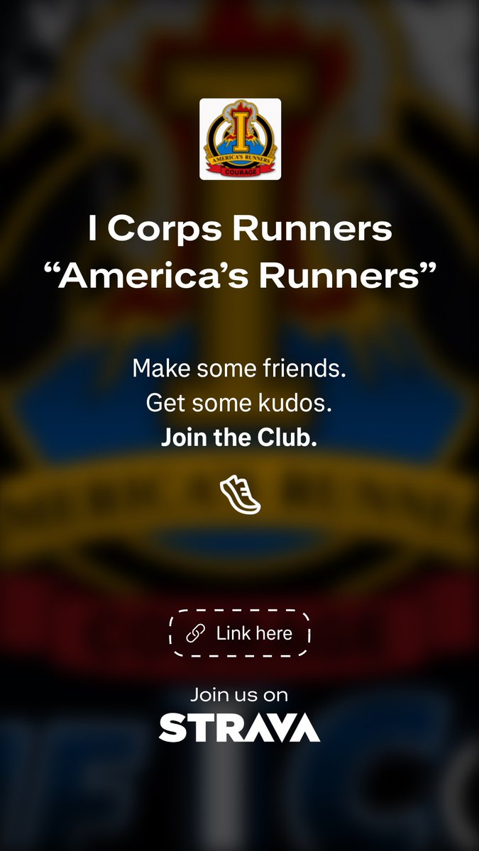 realNickCurry's tweet photo. Join the I Corps Runners on Strava. Every pace. Every level. Every mile counts. 👟🇺🇸
Run together. Push each other. Celebrate every mile.
https://t.co/aoJV8YWICB
#ICorps #Strava #RunningCommunity https://t.co/jEPugTfDz3