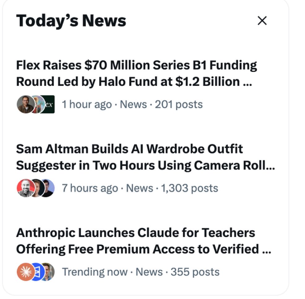 Flex tweet media