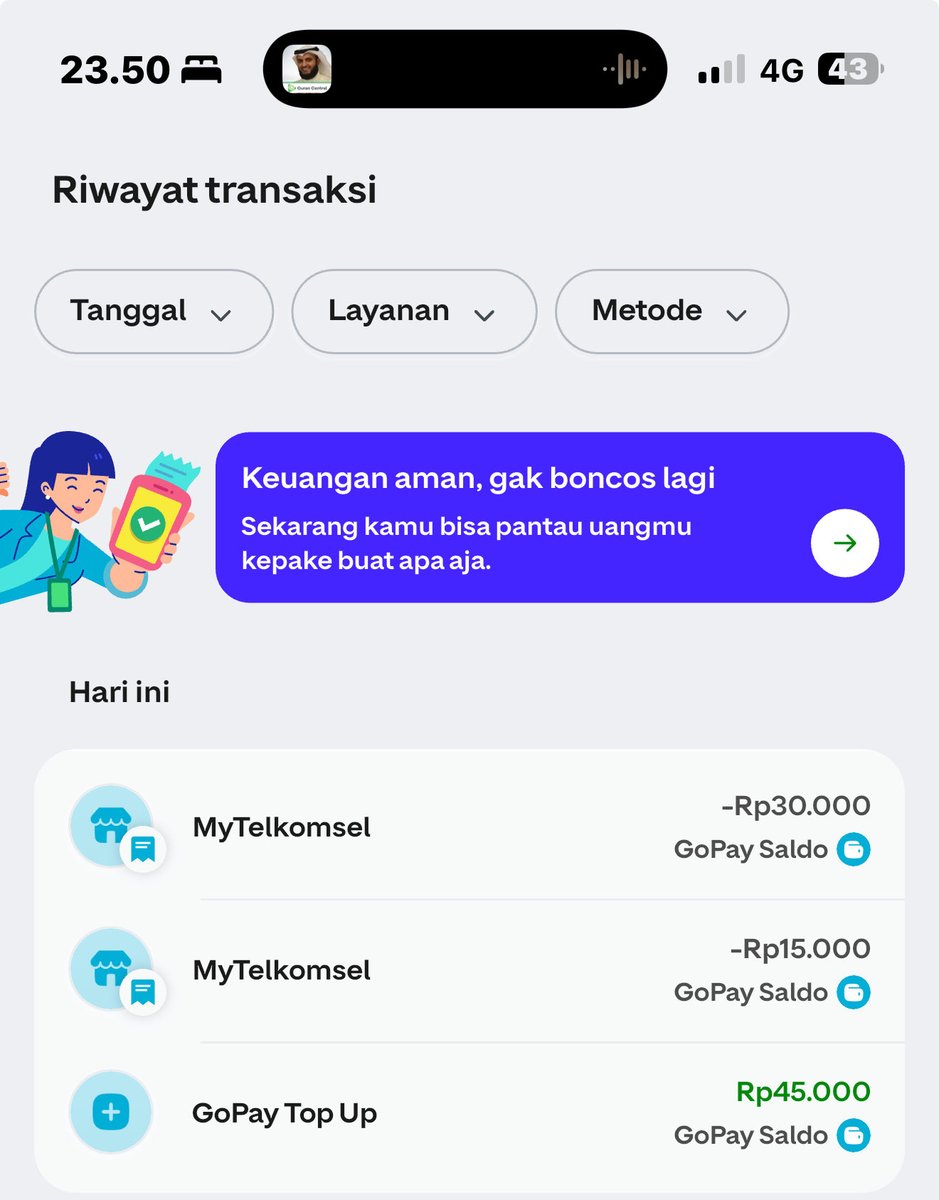 deeplyily's tweet photo. @Telkomsel halo kak ini kenapa ya isi pulsa 45k kok tapi saldo yg masuk tidak sesuai? pada saat pembayaran tidak ada keterangan akan ada potongan pulsa yg masuk https://t.co/eTb2UWiGJk