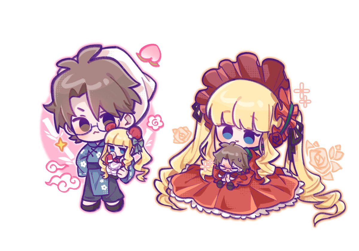 RubyWubby's tweet photo. The birthday gift I received from my friend! (2) 🍑🌹
#RozenMaiden  #ローゼンメイデン #真紅 #桜田ジュン https://t.co/yl30Z8b1lJ