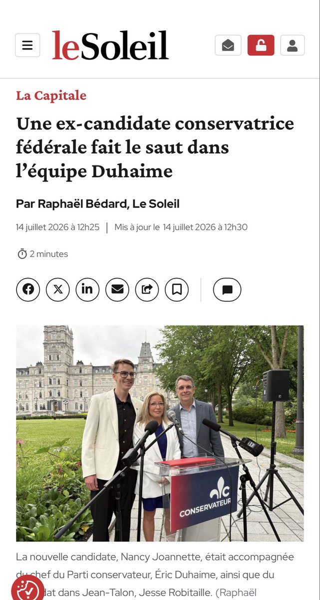 Eric Duhaime tweet media