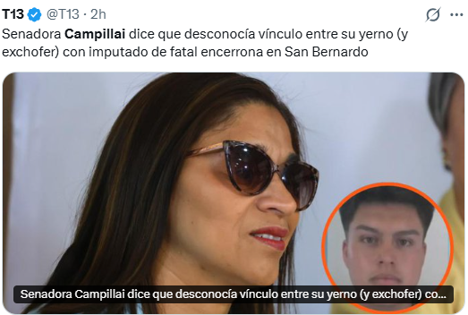Iherreraa's tweet photo. Se pilla mas rápido a un mentiroso que a un ladrón, cierto senadora Campillai? https://t.co/cYlJO1Xp0f