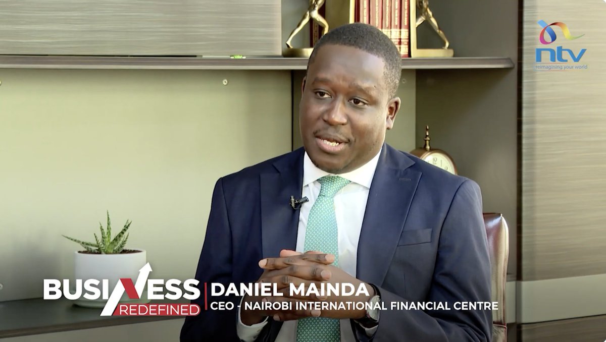 ntvkenya's tweet photo. Now Airing: Investment in Kenya and why Kenya is the pivotal hub across Africa, with CEO Daniel Mainda.
#BusinessRedefined: https://t.co/yKxbnSdN8f https://t.co/JrqxHEMJzd