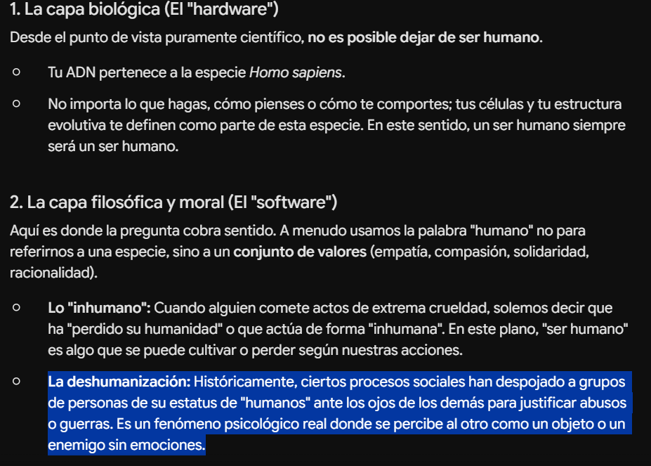 Seba_Segador's tweet photo. @__Fiamy Nótese que cuando llaman "feto" a un humano lo hacen para quitarle su condición de "humano", pero no se ponen a pensar que un humano no puede ser 2 cosas diferentes dependiendo de su estado, puesto que siempre  es "ser humano", pero una IA definió tu condicion: https://t.co/bj0ZAg8ZGg