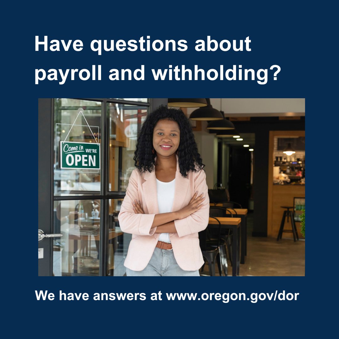 ORrevenue's tweet photo. Are you thinking about starting your own business. Oregon offers resources for new business owners at https://t.co/4QLiJOnN1x. And @ORRevenue can tell you about the responsibilities of employing workers at https://t.co/ZMe1fdbv5T. https://t.co/nmuuGUvjqL