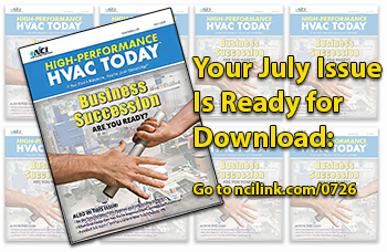 TEAM_NCI's tweet photo. The July @HVACToday issue is packed with practical ideas on succession planning, leadership, and improving HVAC performance. Help your team grow stronger — take a look today: https://t.co/OX8A3VNlf5 https://t.co/phaqZTeFt9