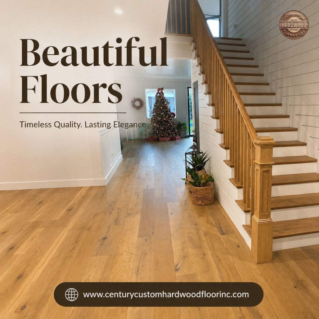CenturyFloors59's tweet photo. The floor is one of the few parts of your home you'll experience every single day.

Century Custom Hardwood Floor Inc. provides hardwood flooring installation designed to fit your home with precision and care.

📞 (818) 764-0300
🌐 https://t.co/tvVDChZxfo

#WoodFloorInstallation https://t.co/khj1EiBSJG