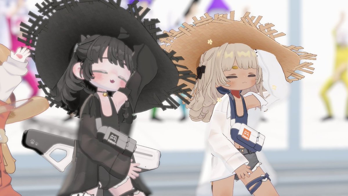 negimaru0x0's tweet photo. ジャンボリーの写真📸💃
#VRChat #まめふれダンス部 #Kipcha https://t.co/LnrnDZBfvC